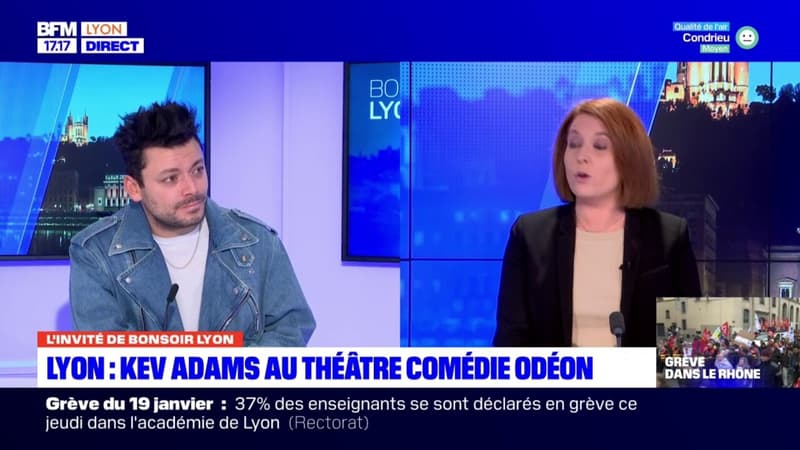 Lyon: Kev Adams au Théâtre Comédie Odéon