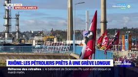 Rhône : les pétroliers prêts à une grève longue