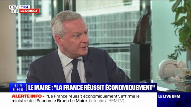 Dégradation de la note française: Bruno Le Maire assure qu'