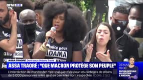 Assa Traoré :"que Macron protège son peuple" - 13/06