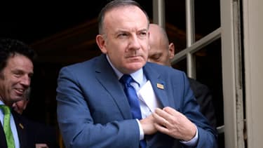 Pierre Gattaz, ici en janvier 2014, a critiqué le Pacte de responsabilité depuis les Etats-Unis.