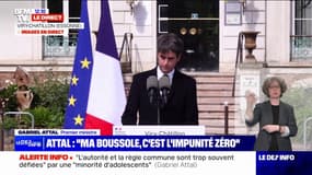 Gabriel Attal annonce l'instauration "de commissions éducatives dès l'école primaire avec des sanctions adaptées" 