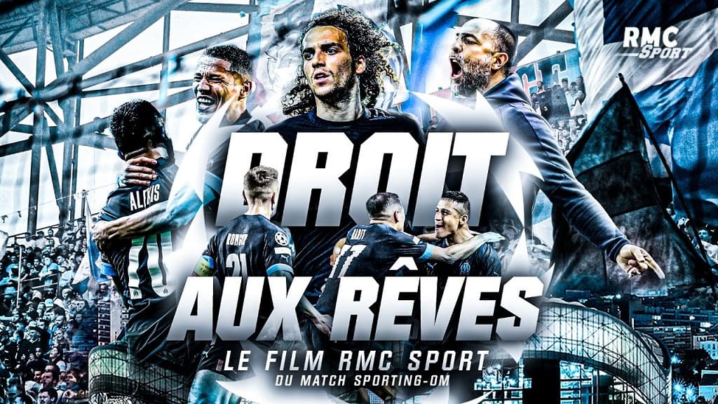 RMC Sport film about OM’s victory over Sporting