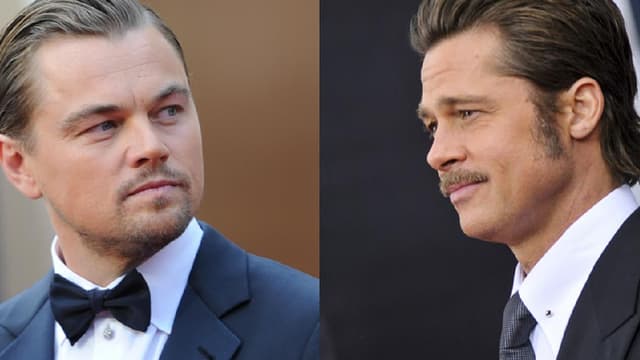Leonardo DiCaprio et Brad Pitt.