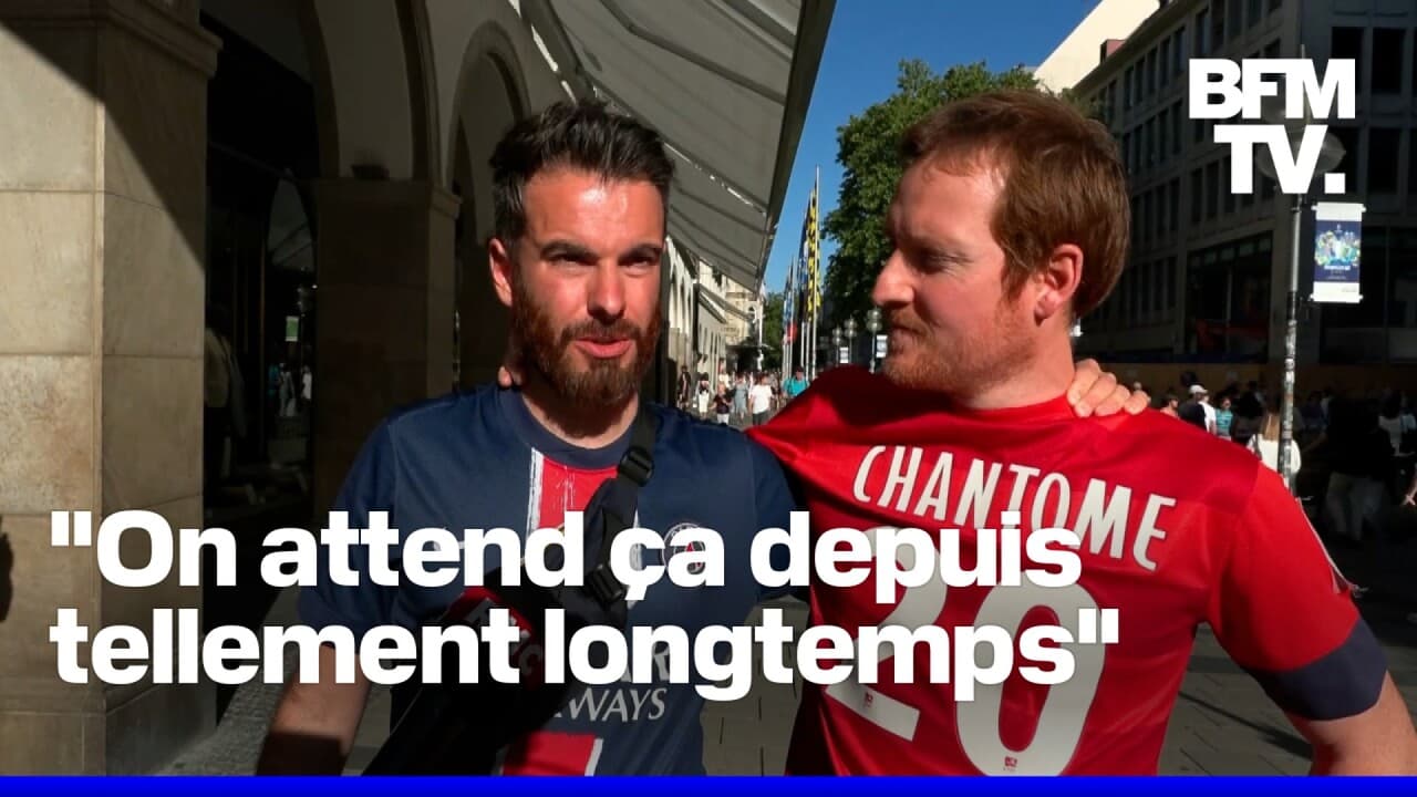 Psg-inter: les fans parisiens mettent l’ambiance avant la finale de ligue des champions