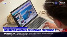 Lyon: un couple d'influenceurs voyages cartonne 