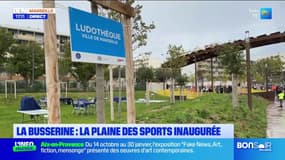 Marseille: la plaine des sports et des loisirs inaugurée dans le quartier de La Busserine