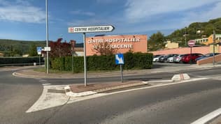 Le centre hospitalier de la Dracénie, à Draguignan, en octobre 2021.