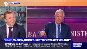 Libre, indépendant, autonome...Comment va se passer la "coexistence exigeante" entre Emmanuel Macron et Michel Barnier 