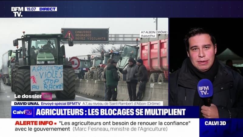 Mobilisation des agriculteurs: la préfecture de région Auvergne-Rhône-Alpes appelle les usagers de la route à 
