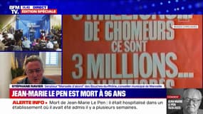 "C'est un père politique que j'ai perdu": Stéphane Ravier (sénateur "Marseille d'abord") réagit à la mort de Jean-Marie Le Pen