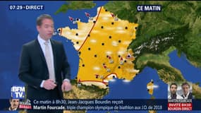 La météo pour ce vendredi 6 avril 2018