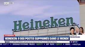 Heineken va supprimer 8.000 postes dans le monde