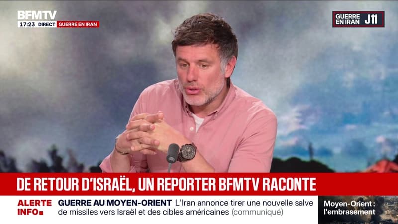 Guerre en Moyen-Orient: La communication du gouvernement et de l'armée israélienne est permanente, raconte Igor Sahiri, grand reporter BFMTV, de retour de Tel-Aviv