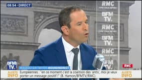 Benoit Hamon : "Moi les épreuves et les prises de risques je les ai connues et je ne change pas"