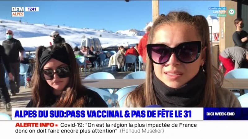 Alpes du Sud: les réactions des touristes après l'annonce d'un pass vaccinal
