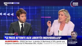 Covid-19: Marine Le Pen dénonce des mesures "inutiles et qui attentent à nos libertés individuelles"