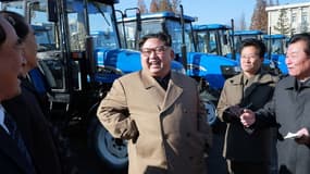 Le dirigeant de la Corée du Nord, Kim Jong-un, le 15 novembre 2017.