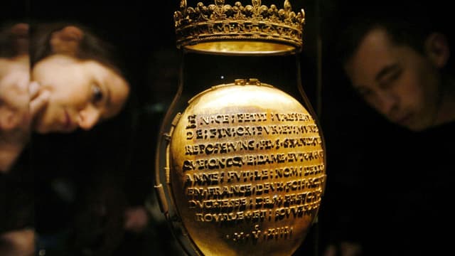 Le reliquaire ayant contenu le cœur d'Anne de Bretagne