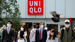 Une boutique Uniqlo à Tokyo, en avril 2021