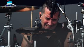 Pete Parada, batteur du groupe "The Offspring"