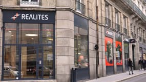 Façade d'une agence Réalités