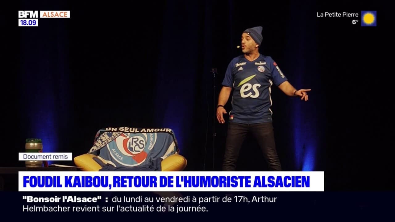 L'humoriste alsacien Foudil Kaibou de retour dans le BasRhin