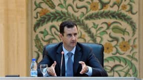 Le président Bachar al Assad a estimé mardi soir que la Syrie était en état de guerre et a ordonné à son nouveau gouvernement de tout faire pour parvenir à la victoire. Ce même jour, 115 personnes ont été tuées à travers le pays. /Photo prise le 26 juin 2