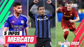 Muriel, Aouar, Veretout... Les 5 infos mercato du 16 juin à la mi-journée 