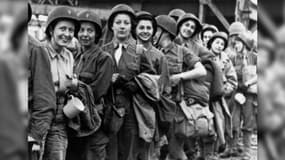 Des membres de la division "Rochambeau", aussi appelées "Rochambelles". 