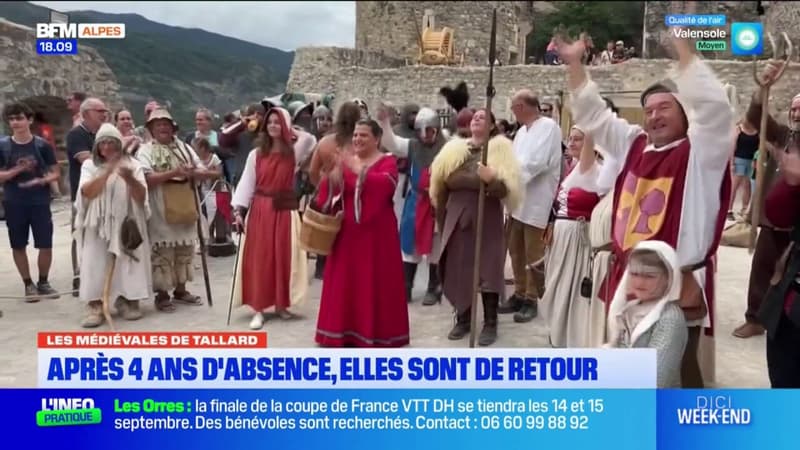 Tallard: les fêtes médiévales de retour après quatre ans d'absence