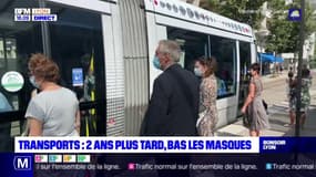 Covid-19: fini le masque obligatoire dans les transports lyonnais