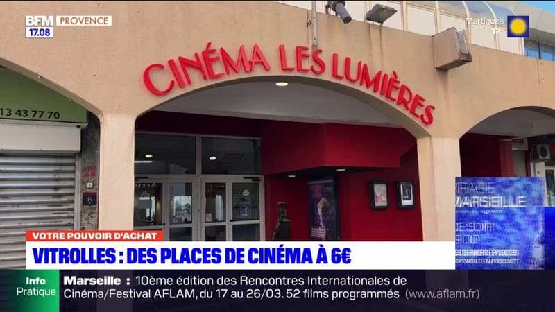 Bouches-du-Rhône: à Vitrolles, des places de cinéma à 6 euros toute l'année