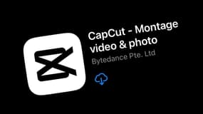Logo de CapCut, application de montage tendance propulsée par TikTok