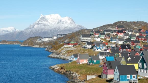Nuuk, la capitale du Groenland