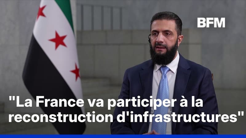 L'entretien exclusif à BFMTV d'Ahmed al-Charaa, président syrien
