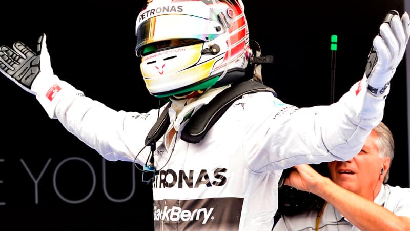 Lewis Hamilton, vainqueur de son 4e GP cette saison