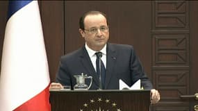 François Hollande à Ankara lundi 27 janvier