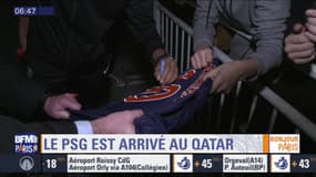 Pari'Sport : Le PSG est arrivé au Qatar