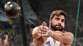 Quentin Bigot lors des championnats d'Europe à Munich le 18 août 2022.