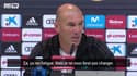 Real : "C'est facile pour vous de dire que tout va mal", Zidane fait la morale aux journalistes