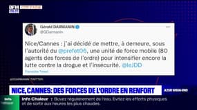 Nice/ Cannes: 80 policiers supplémentaires à partir de septembre