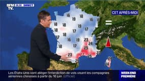 Météo: un samedi pluvieux sur le Sud et l'Est