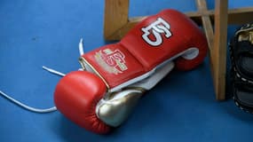 Les gants de Tyson Fury, photographiés le 25 octobre 2018
