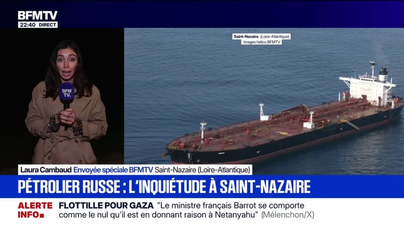 Navire russe: l'inquiÃ©tude des habitants de Saint-Nazaire