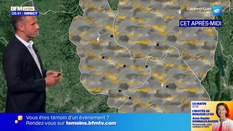 Météo Rhône: des averses ce mercredi, jusqu'à 22°C à Lyon (1/1)