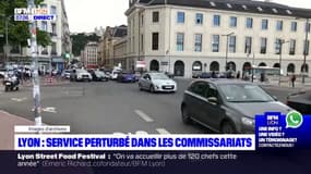 Lyon: service perturbé dans les commissariats