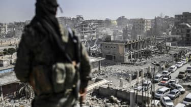 Raqqa, en octobre 2017.