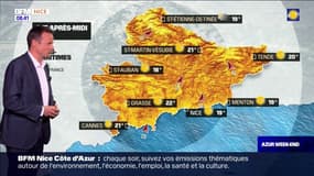 Météo Côte d’Azur: une journée sous le soleil avec quelques nuages