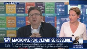 Macron/Le Pen: l'écart se resserre